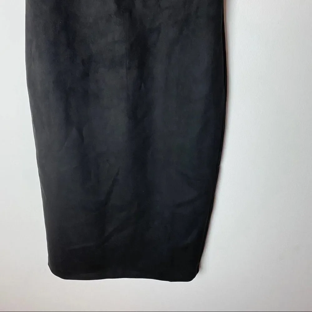 Anne Klein New York Faux Suede Scuba Sheath Dress